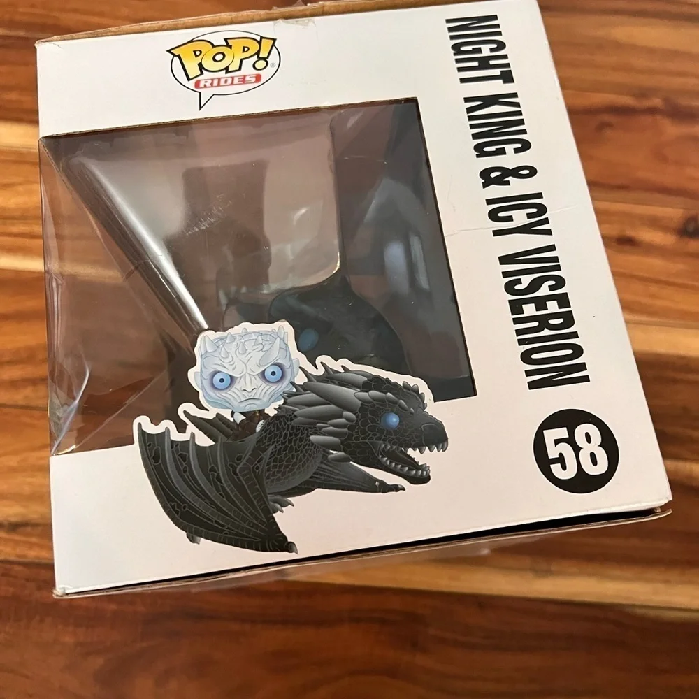 NWT NIB Funko Pop! Night King & Icy Viserion 51 Game Of Thrones Vinyl Figure